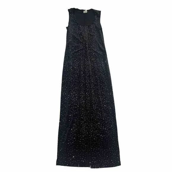 navy blue dress for baby girl Beaded 90s-00s gothic prom dresses : r/VintageFashion main image 0